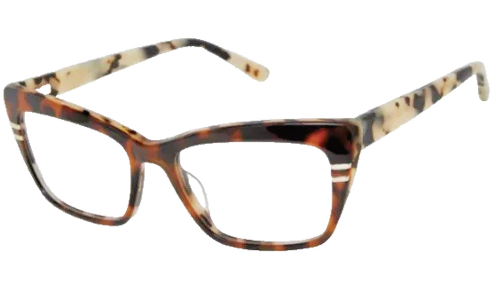 L.A.M.B. LA076 B38 TORTOISE EYEGLASSES FRAMES 53-16-140 AUTHENTIC DESIGNER